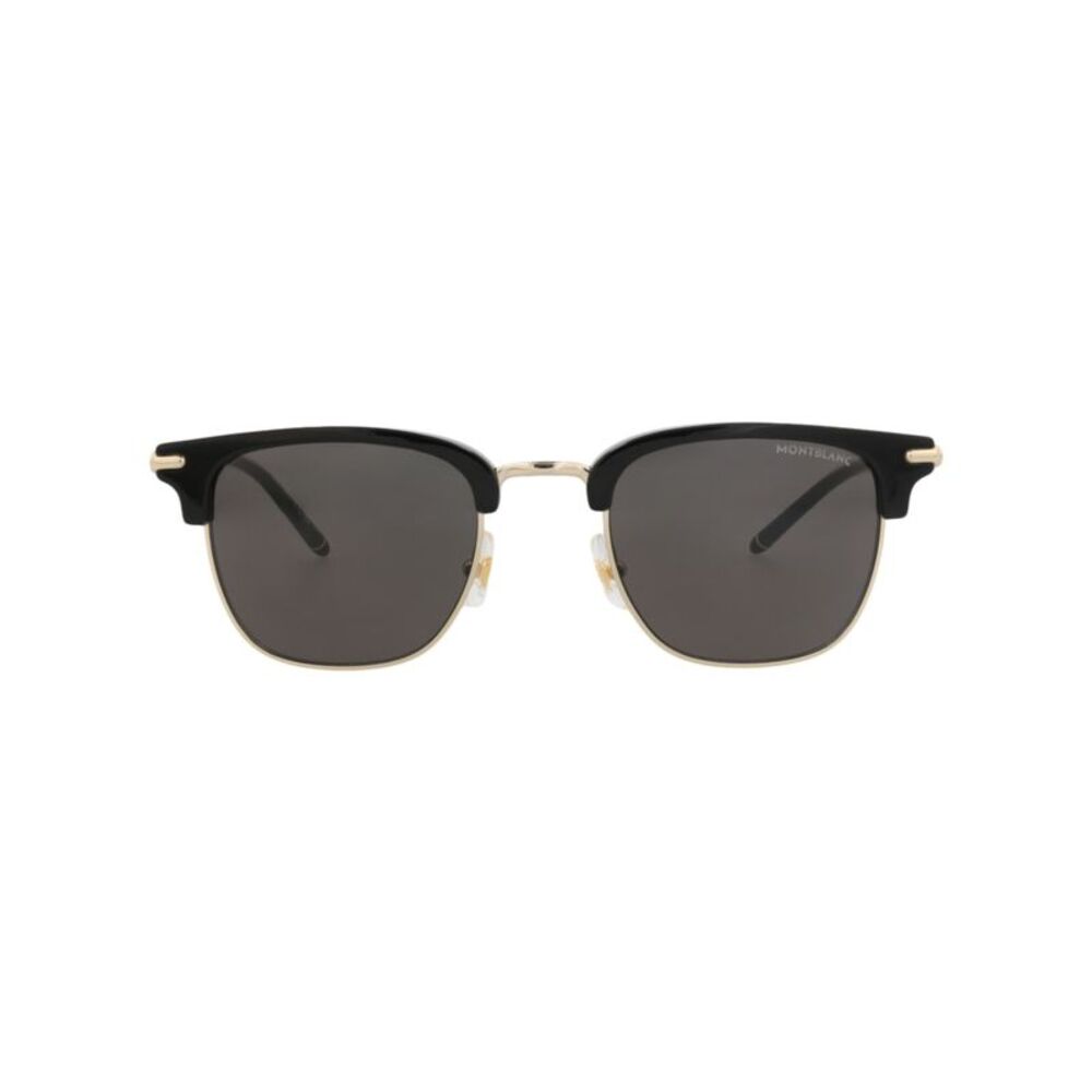 Montblanc Square-Frame Recycled Acetate Sunglasses Black Mens
